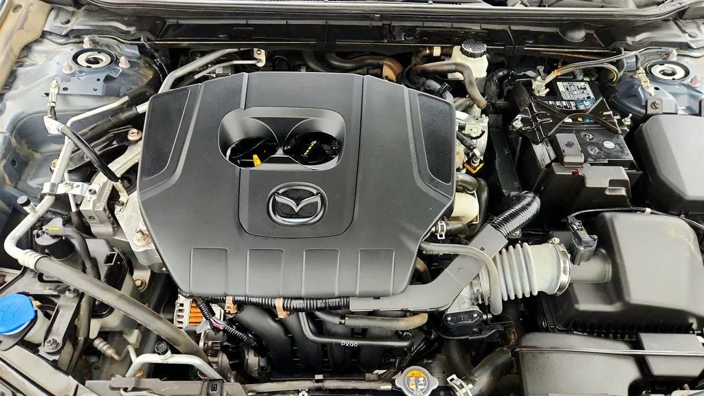 Used 2023 Polymetal Gray Metallic Mazda 2.5 S Carbon Edition FWD image 26