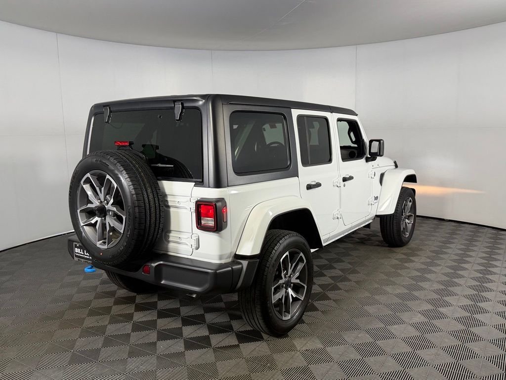 Certified Used 2024 White Jeep Sport S 4xe image 7
