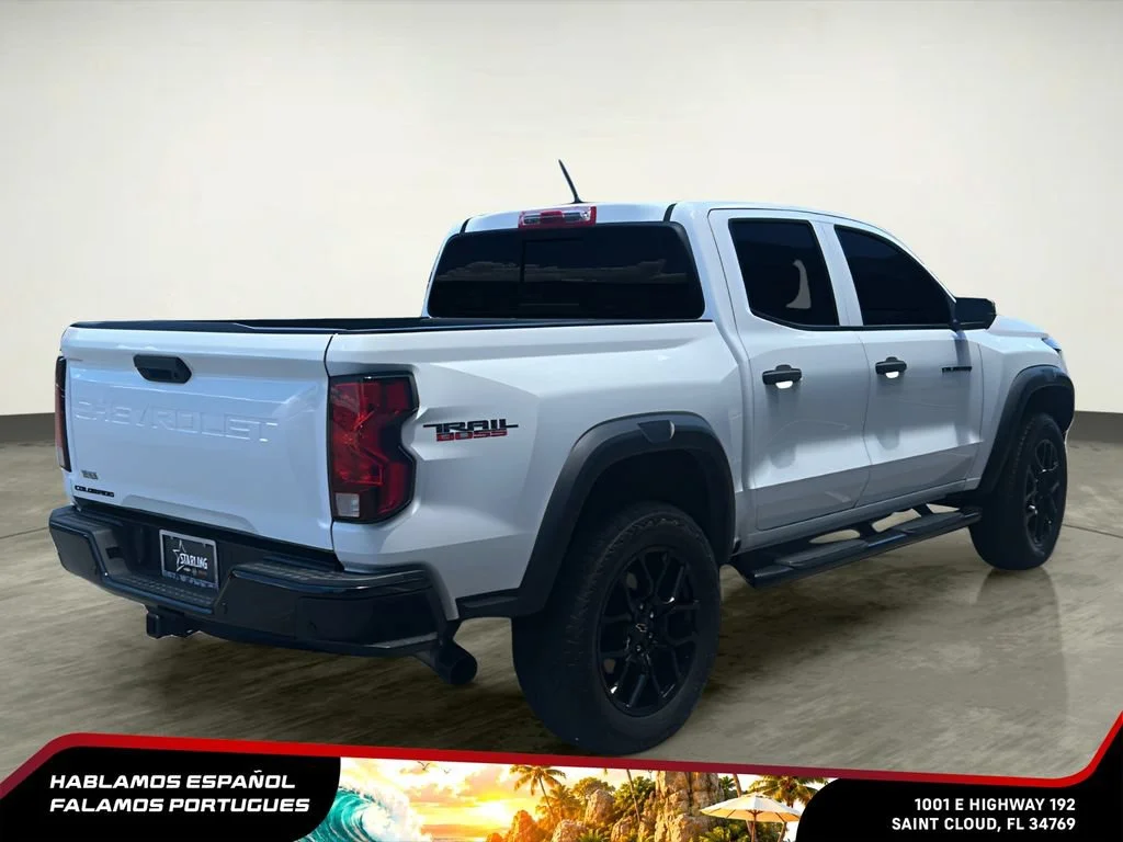 Used 2023 Summit White Chevrolet Trail Boss image 6