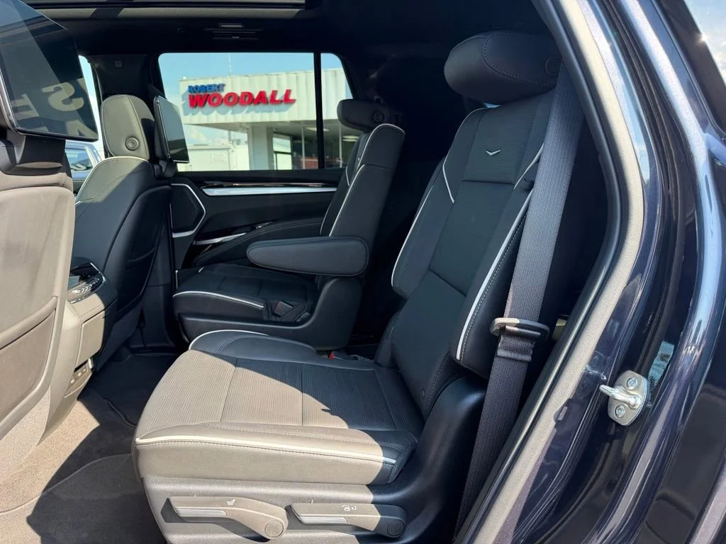 Used 2025 Galactic Gray Metallic Cadillac Premium Luxury image 23