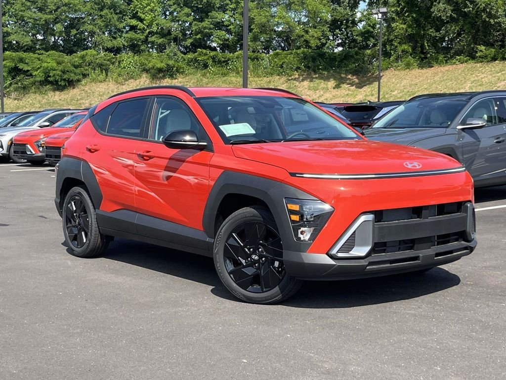 New 2026 Orange Hyundai SEL Sport FWD image 1
