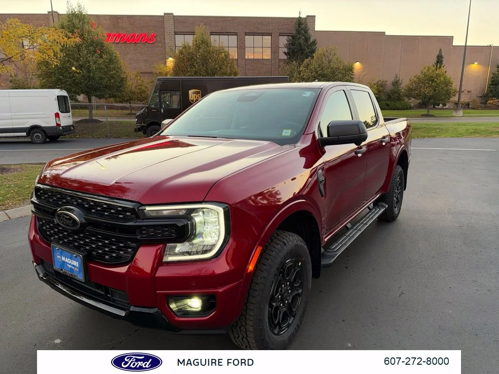 New 2026 Ruby Red Metallic Tinted Clearcoat Ford XLT image 8