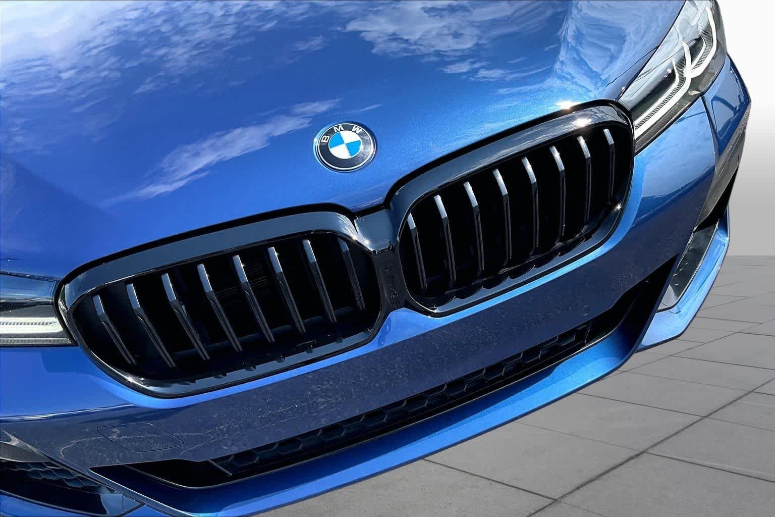 Certified Used 2023 Phytonic Blue Metallic BMW 530i image 30