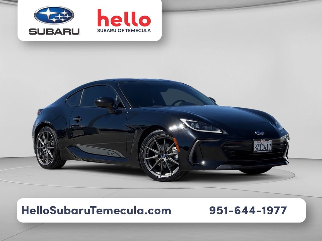 Used 2022 Crystal Black Silica Subaru Limited image 1