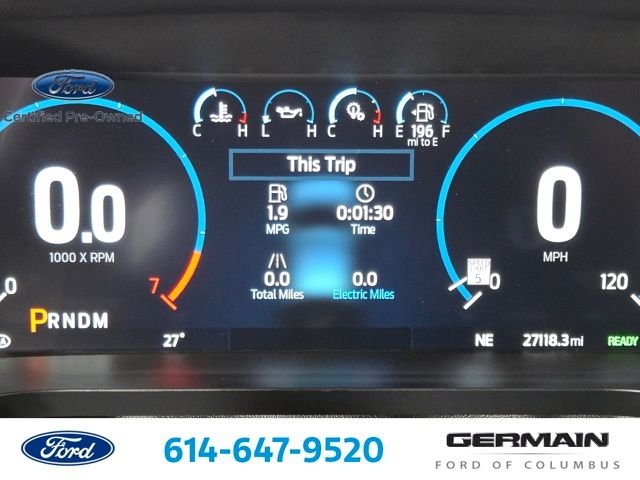 Certified Used 2023 Agate Black Metallic Ford Lariat image 26