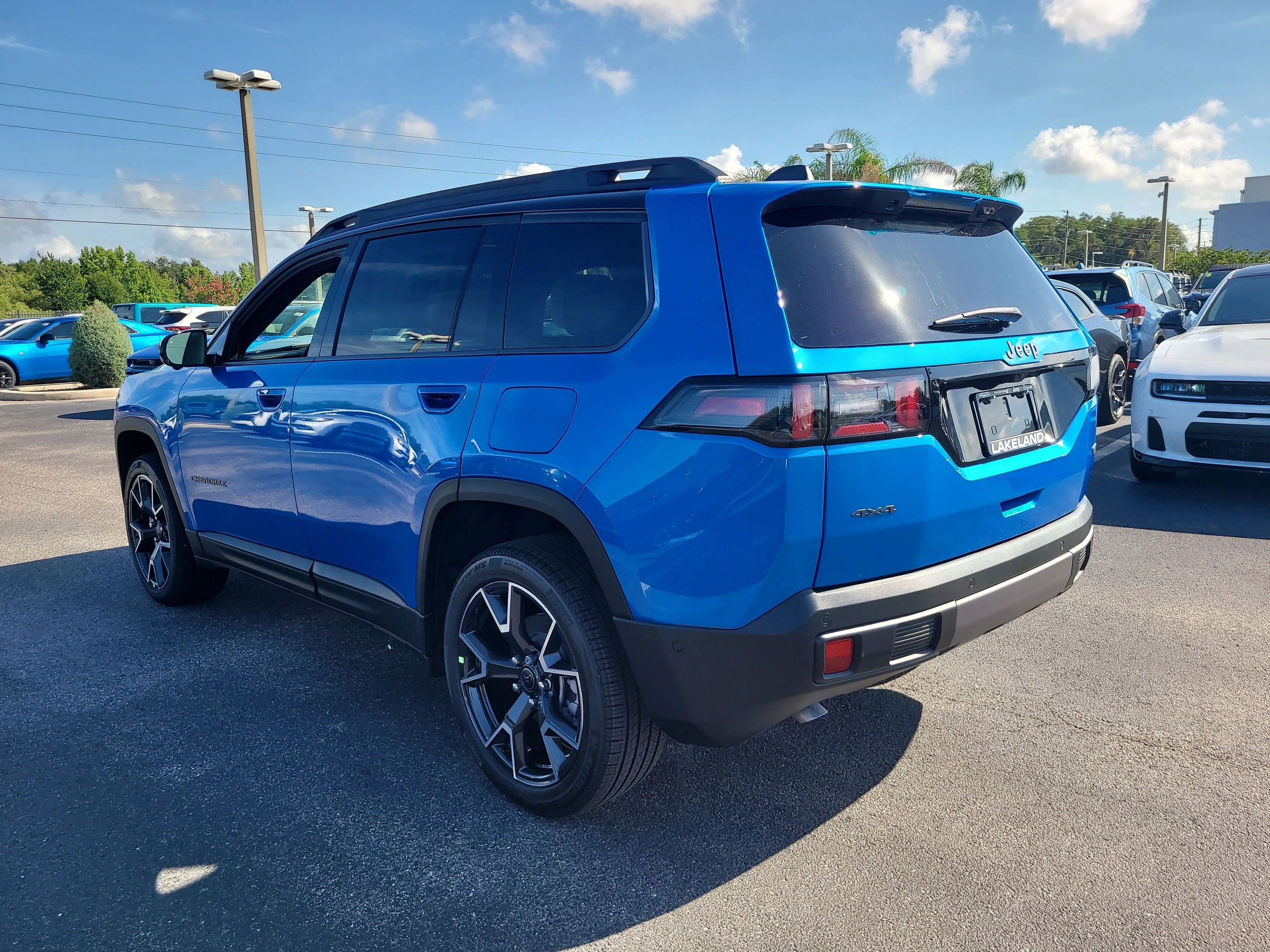New 2026 Hydro Blue Pearlcoat Jeep Overland image 8