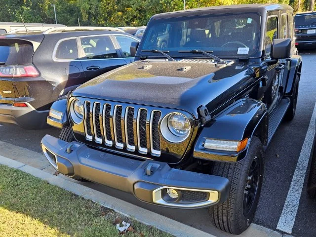 Used 2021 Black Jeep Unlimited Sahara 4xe image 3
