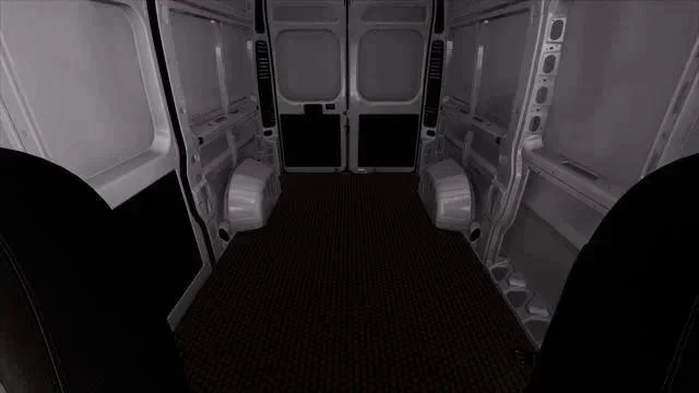 New 2026 Bright White Clearcoat RAM High Roof image 3