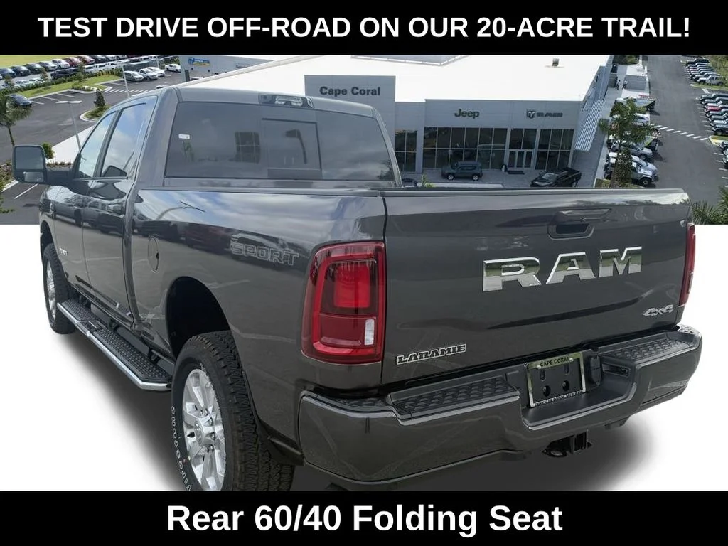 New 2026 Granite Crystal Metallic Clear-Coat Exterior Paint RAM Laramie image 6
