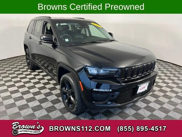 Used 2023 Black Jeep Limited image 1