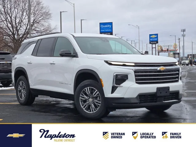 New 2026 Chevrolet Traverse LT SUV in Palatine #PC100141 | Napleton ...