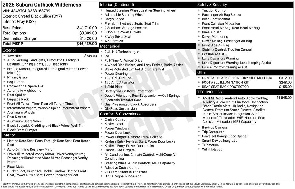 2025 Subaru Outback Wilderness - Photo 26