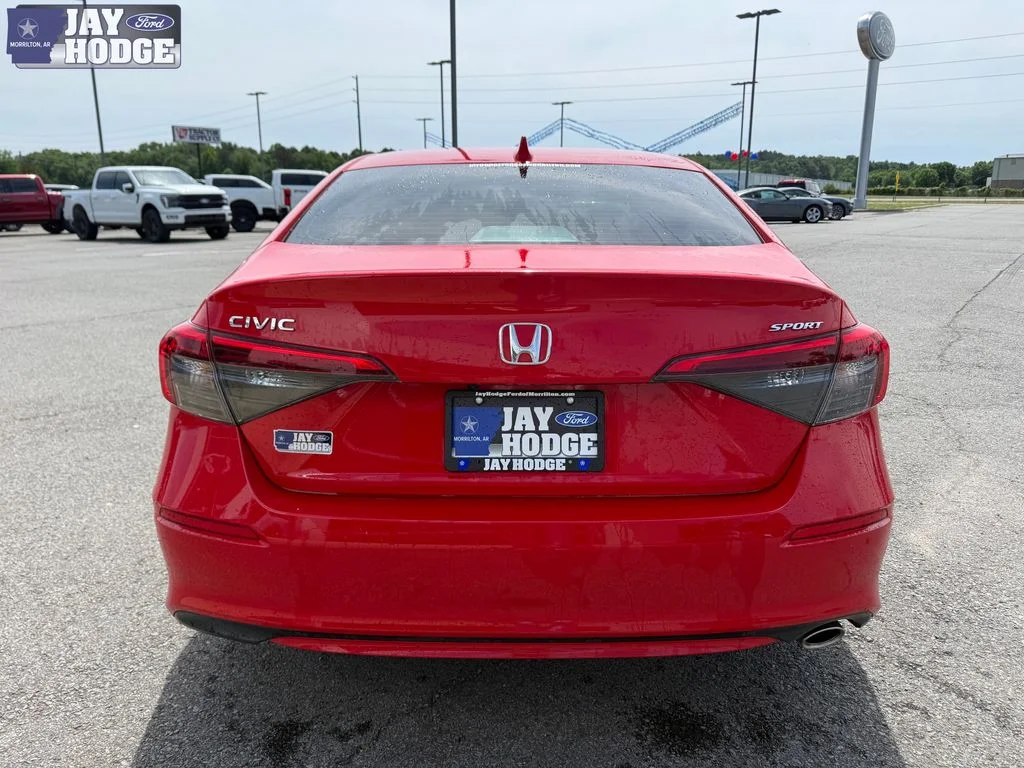 Certified Used 2022 Red Honda Sport image 6