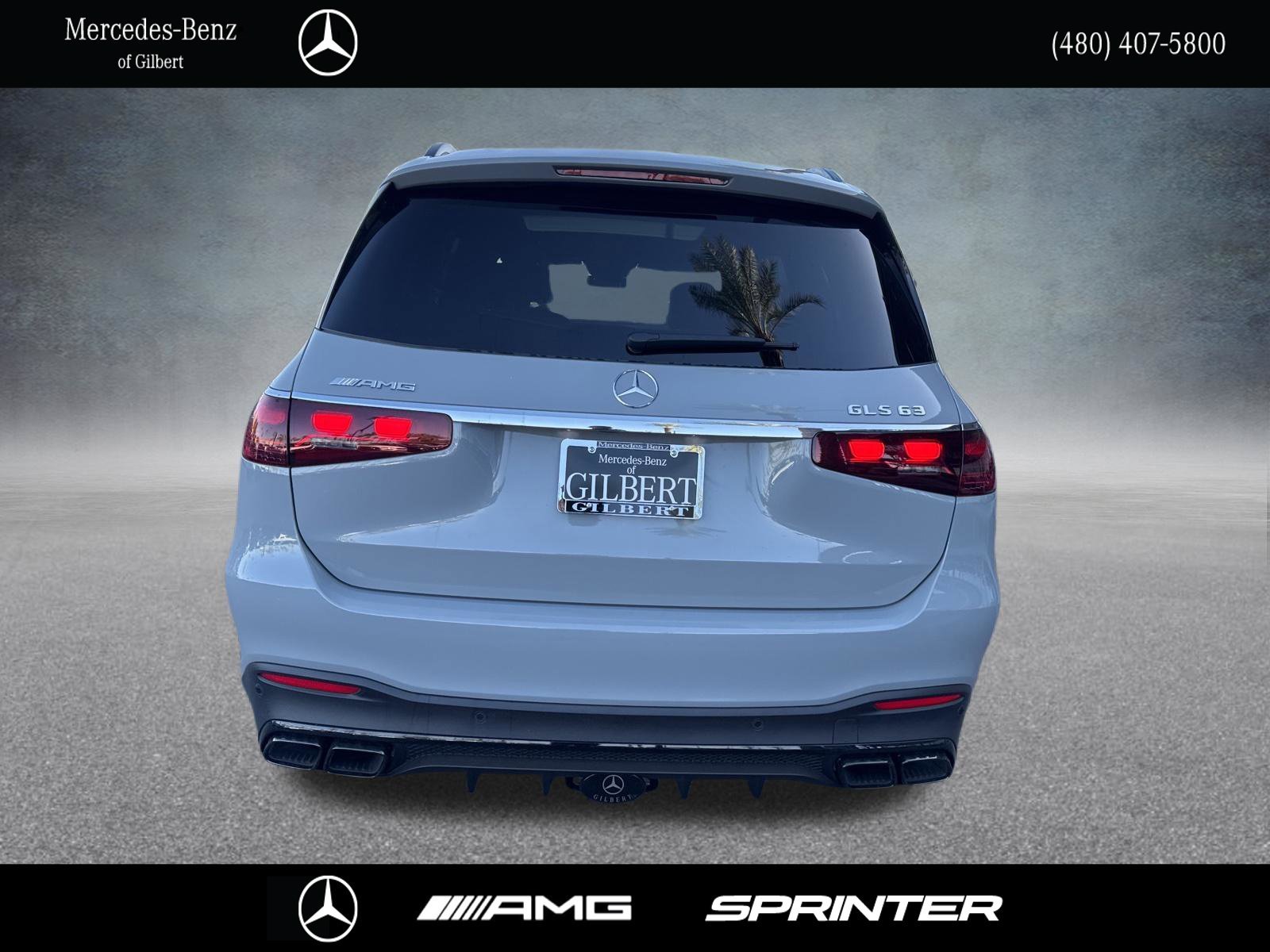 New 2026 MANUFAKTUR Alpine Grey Mercedes-Benz GLS 63 AMG® image 5