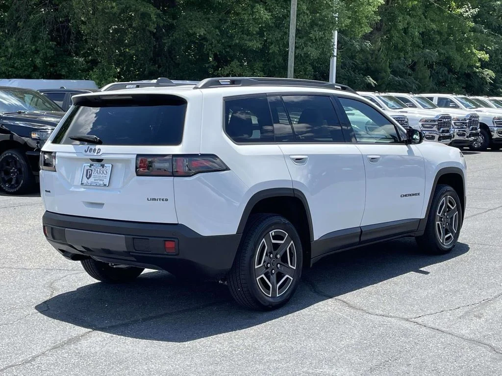 New 2026 Bright White Clearcoat Jeep Limited image 8
