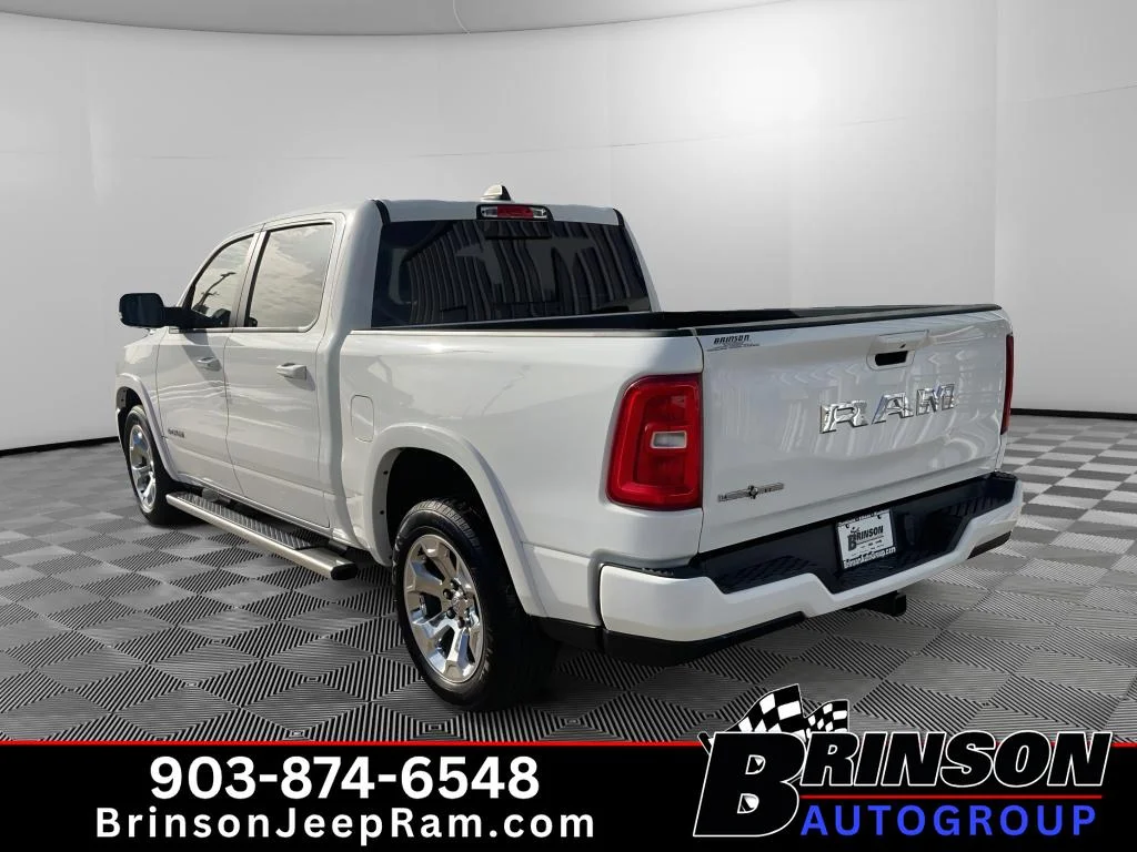 Used 2025 Bright White Clearcoat Ram Lone Star image 5