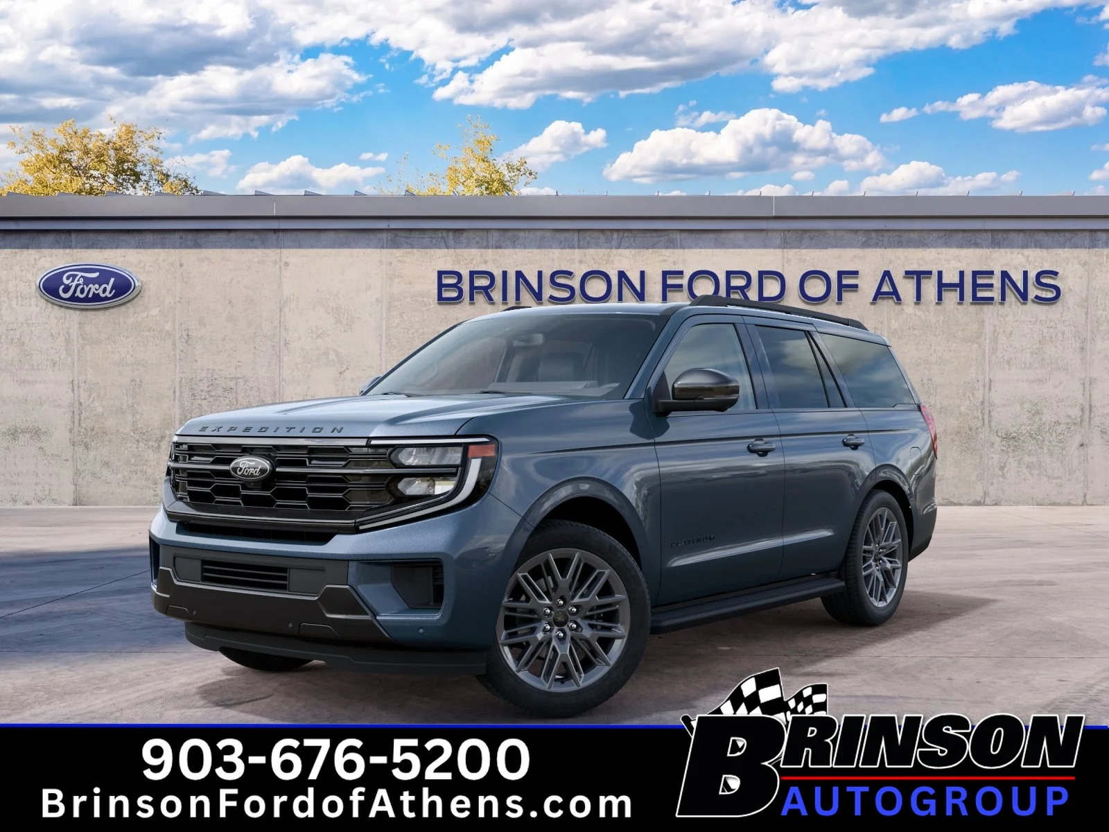 New 2027 Nocturnal Blue Ford Platinum image 2