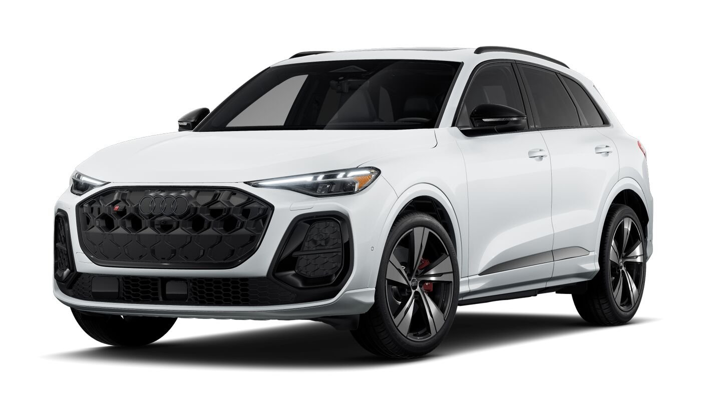 New 2026 Glacier White Metallic Audi Premium Plus TFSI quattro S tronic image 1