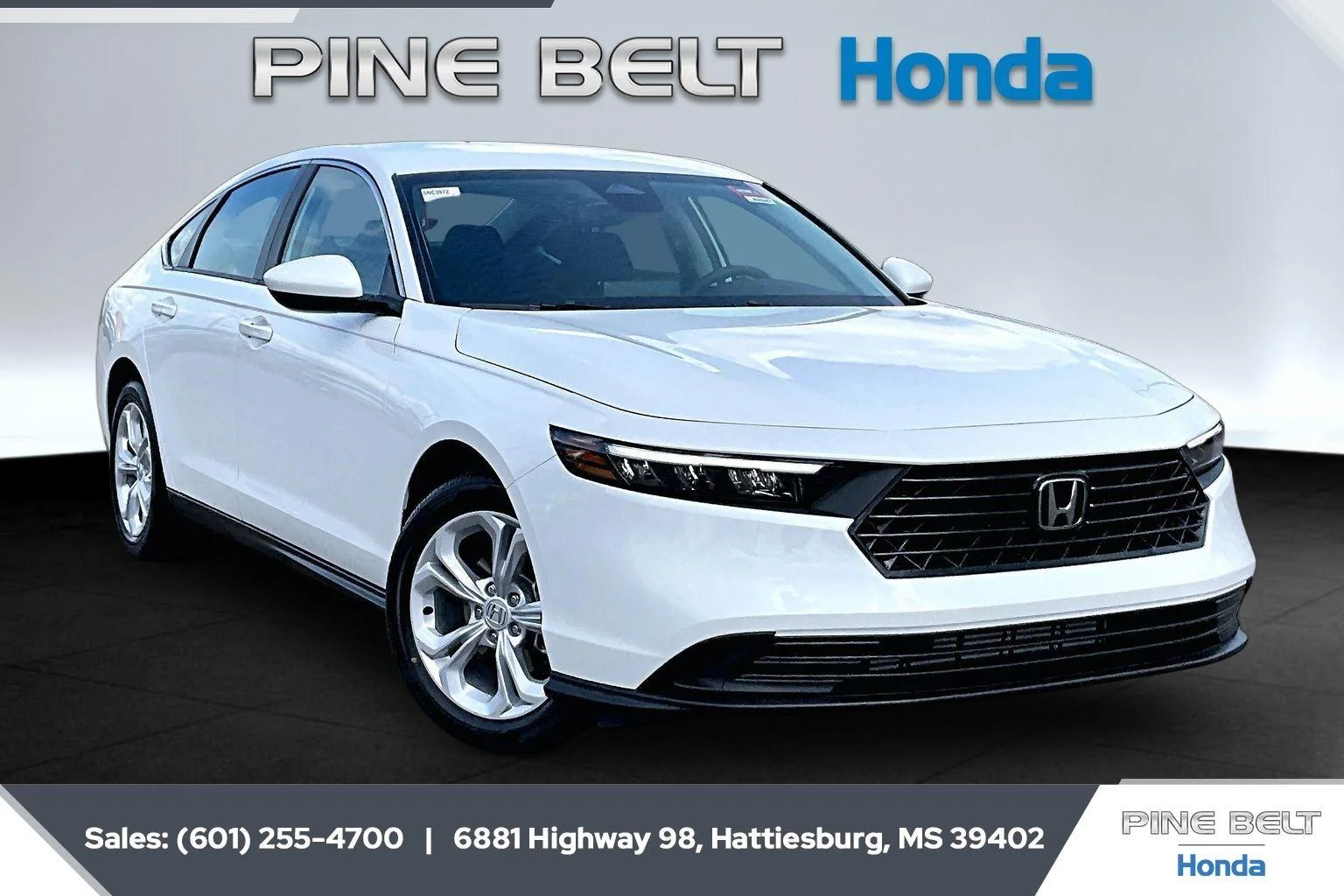 New 2026 Platinum White Pearl Honda LX image 1