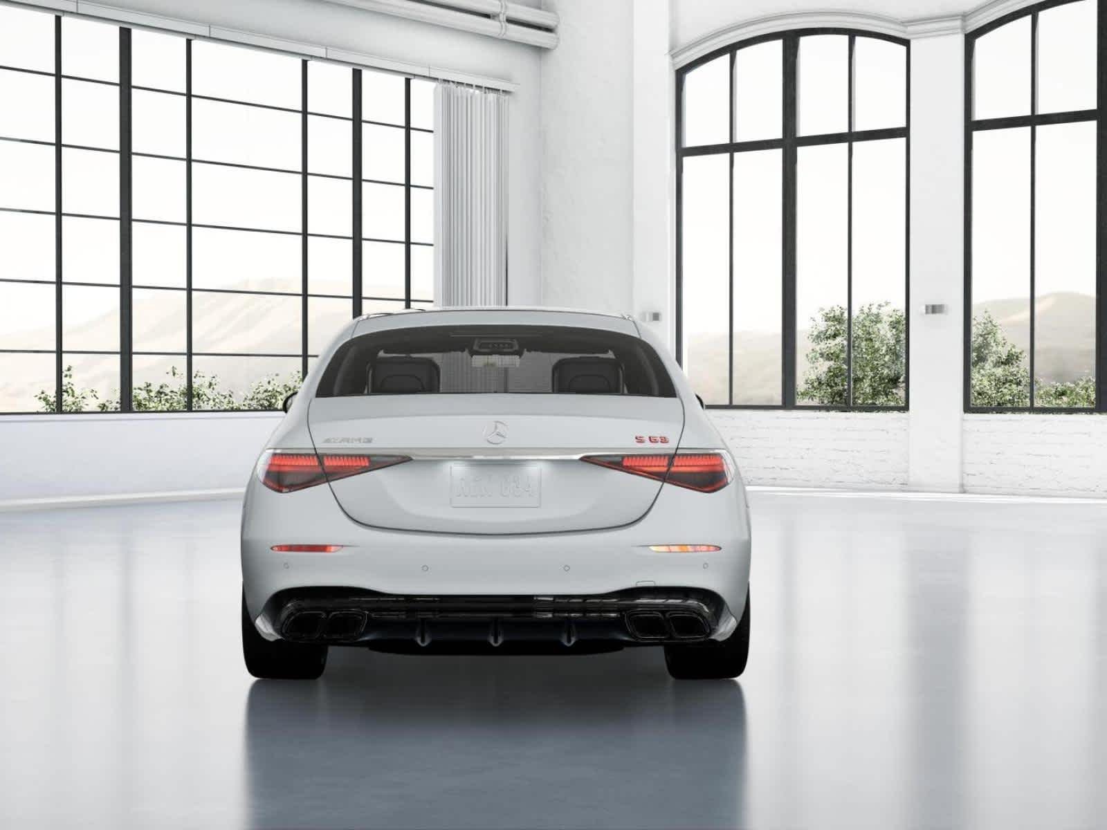 New 2026 MANUFAKTUR Signature Moonlight White Magno Mercedes-Benz AMG® S 63 E image 24