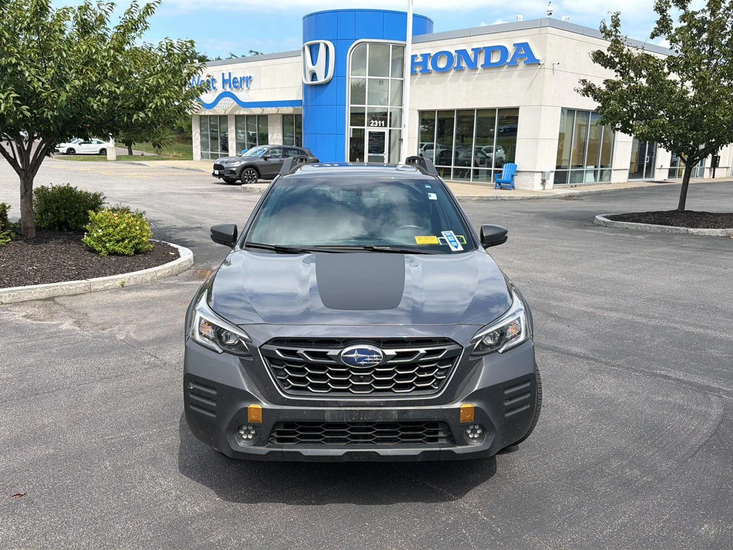 Used 2022 Magnetite Gray Metallic Subaru Wilderness image 2
