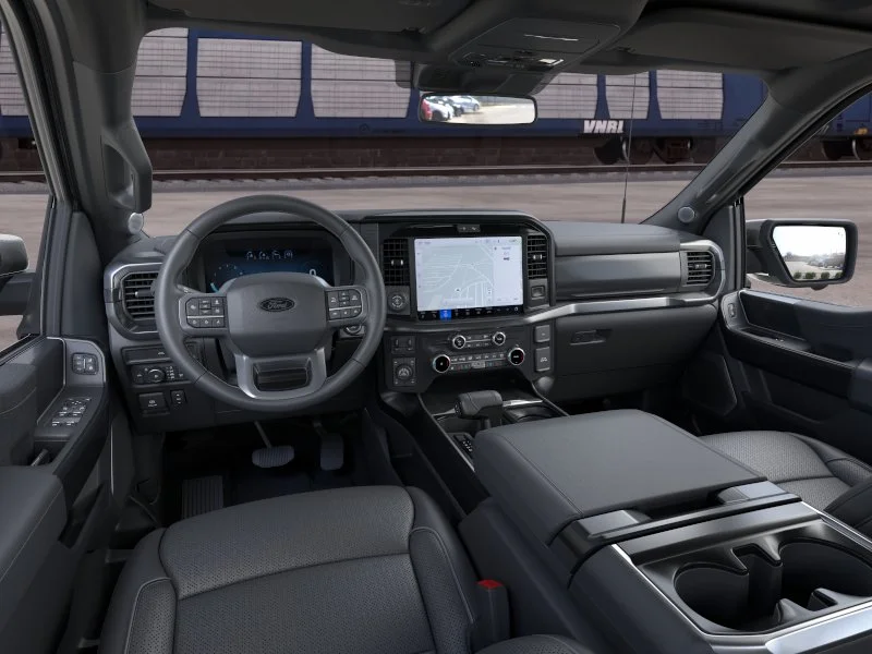 New 2026 Carbonized Gray Metallic Ford Lariat® image 9