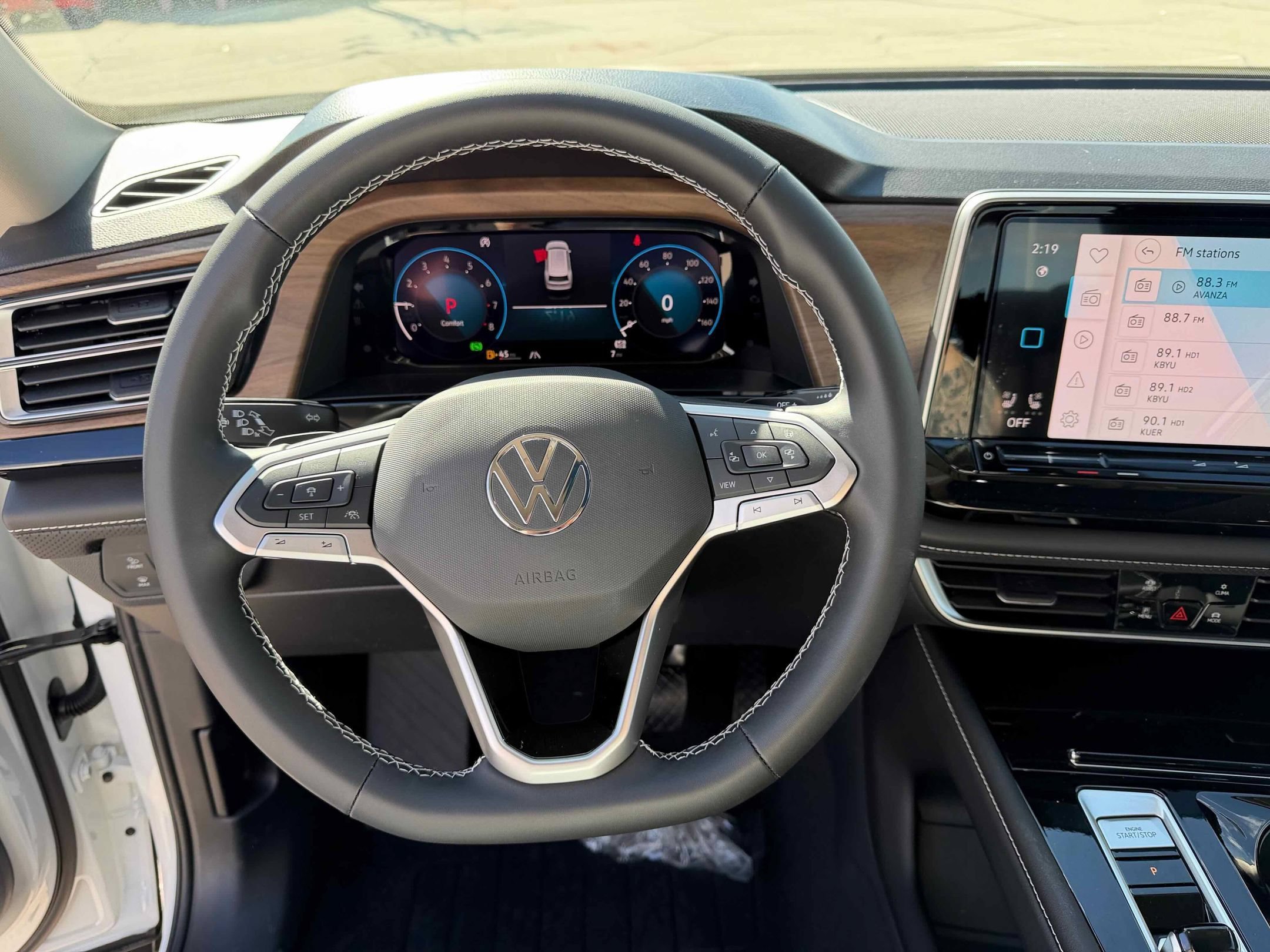 New 2026 Opal White Volkswagen 2.0T SE w/Technology image 18