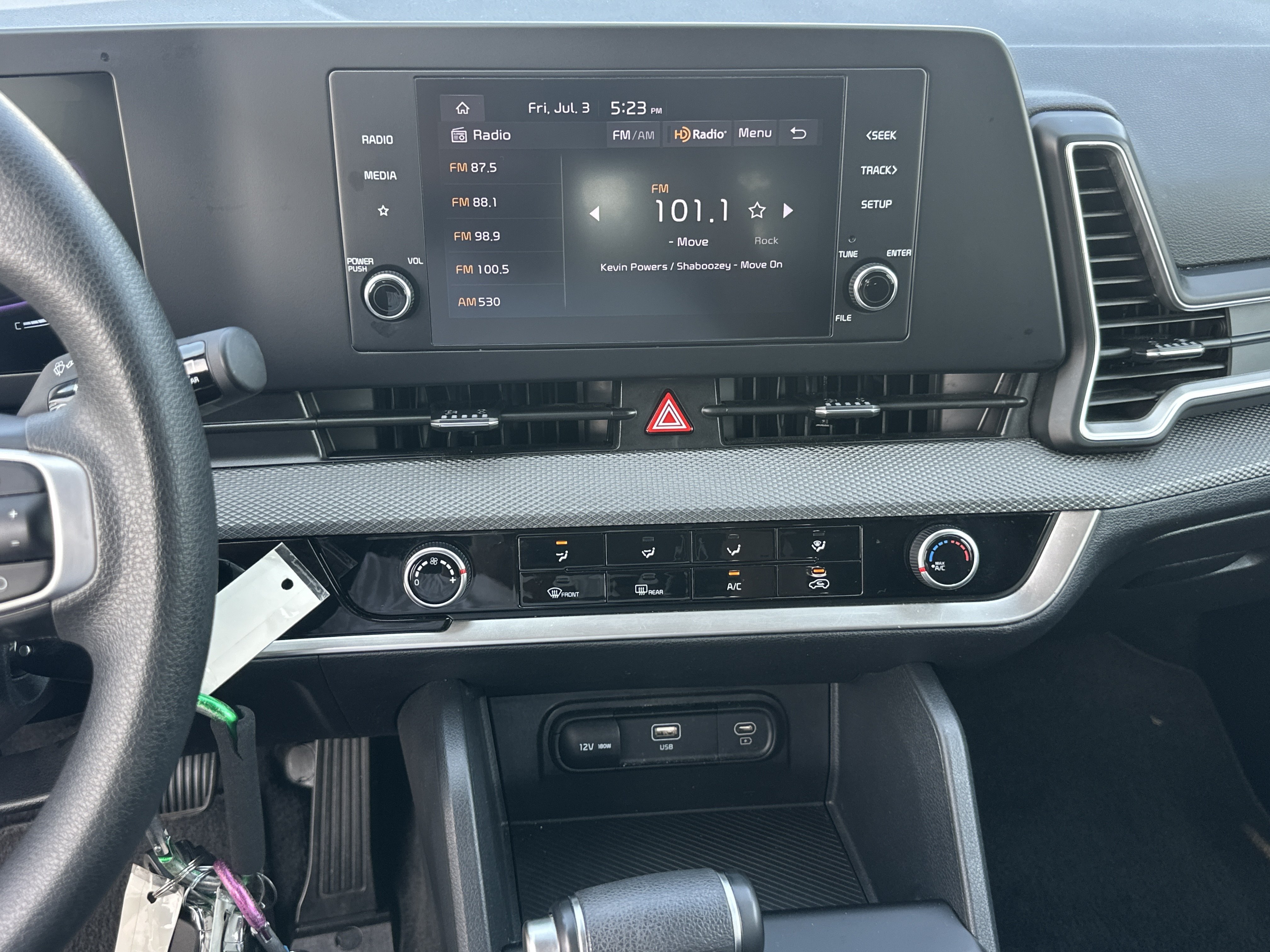 Used 2025 Steel Gray Kia LX image 24
