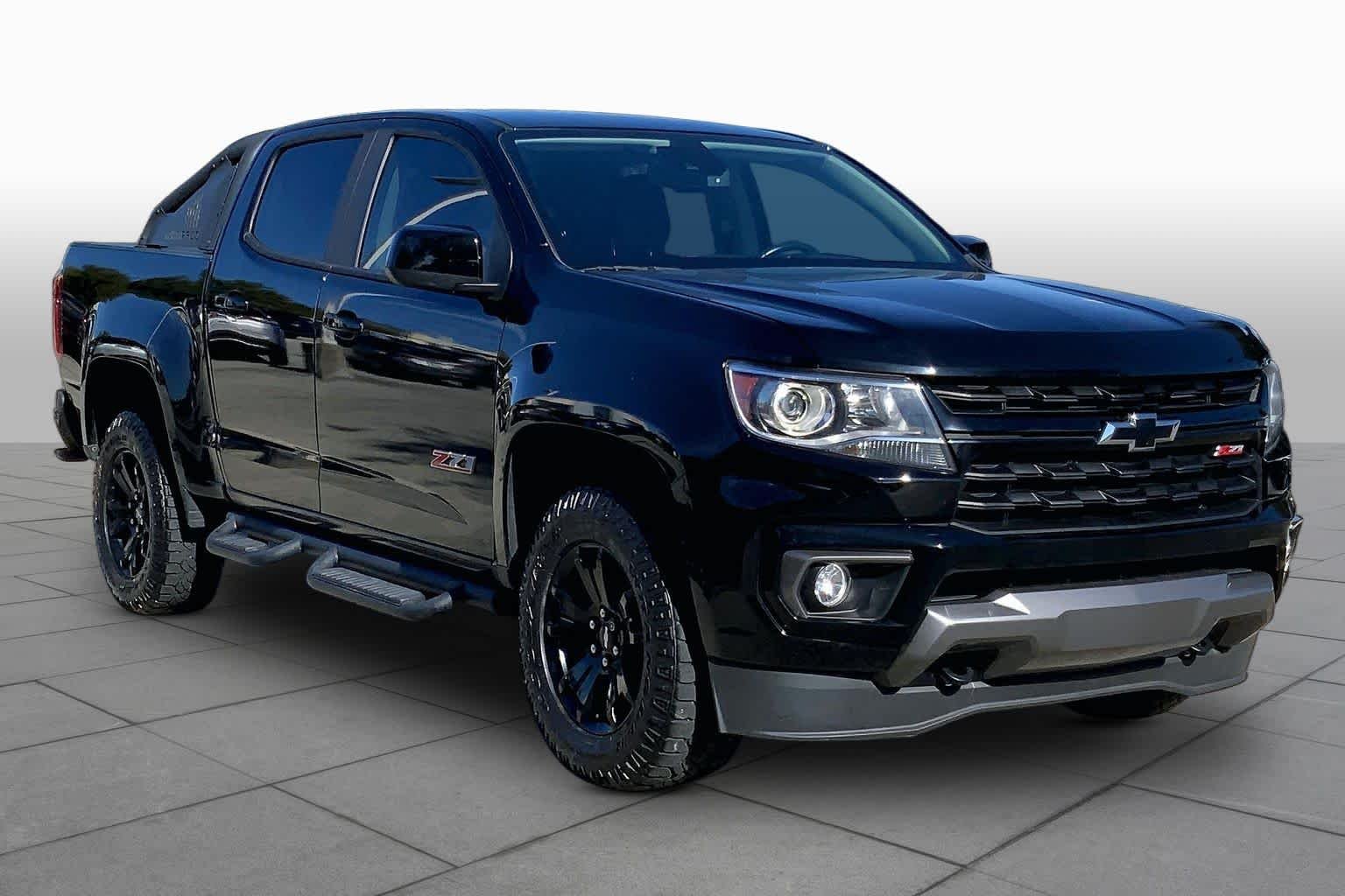 Certified Used 2021 Black Chevrolet 2WD Z71 image 3