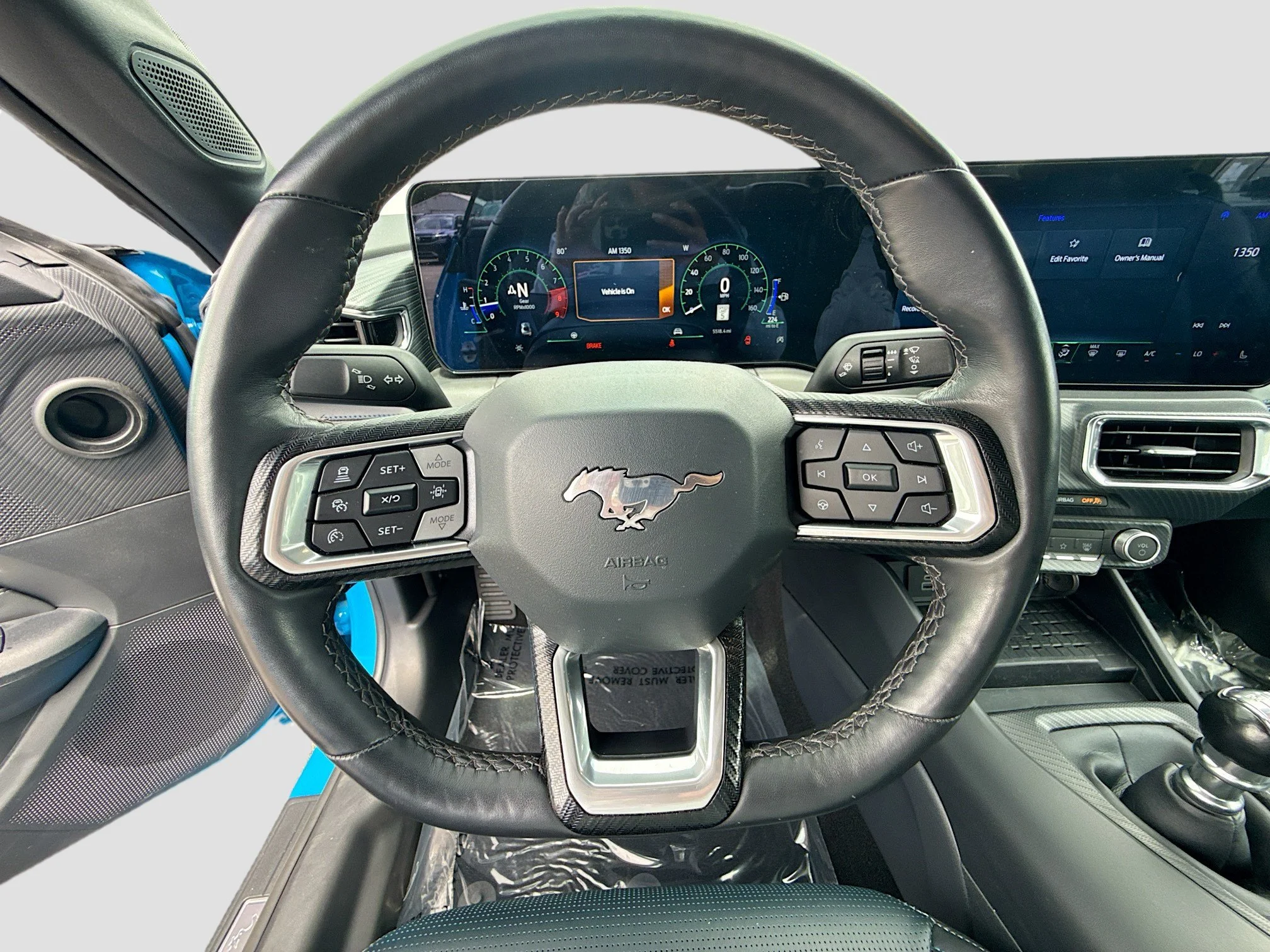 Used 2024 Grabber Blue Metallic Ford GT Premium image 37