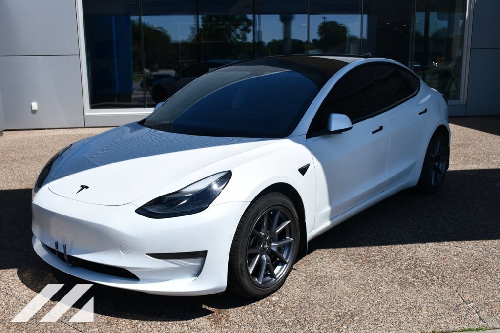 Used 2022 Tesla Model 3 Base with VIN 5YJ3E1EA8NF297565 for sale in Onalaska, WI
