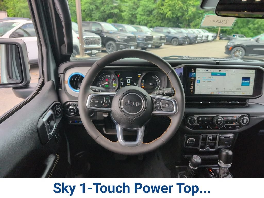 Certified Used 2024 Gray Jeep Sahara 4xe image 17