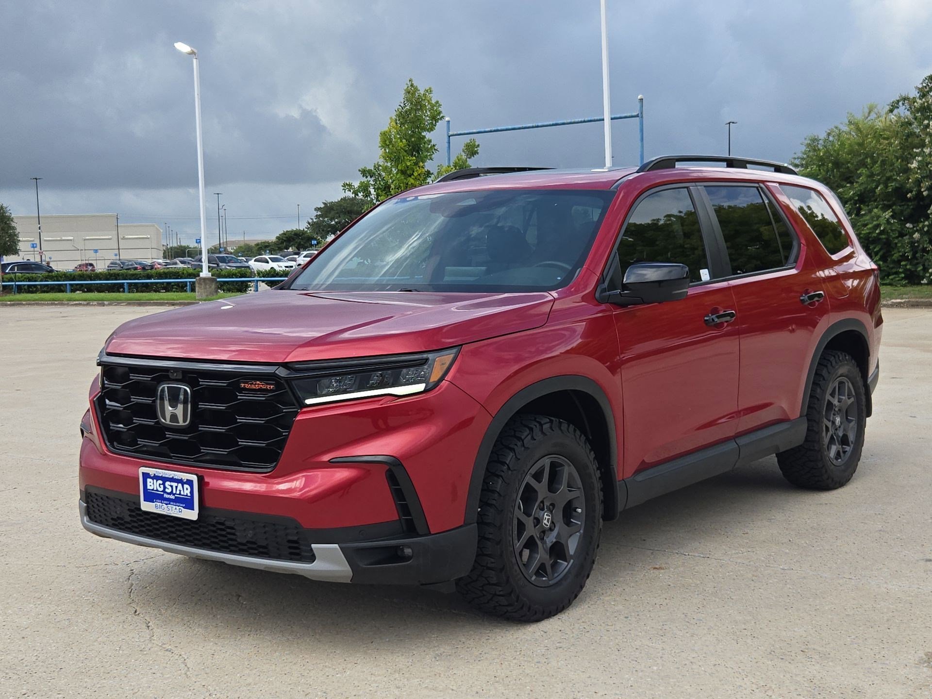 Certified Used 2024 Radiant Red Metallic II Honda AWD TRAILSPORT image 41