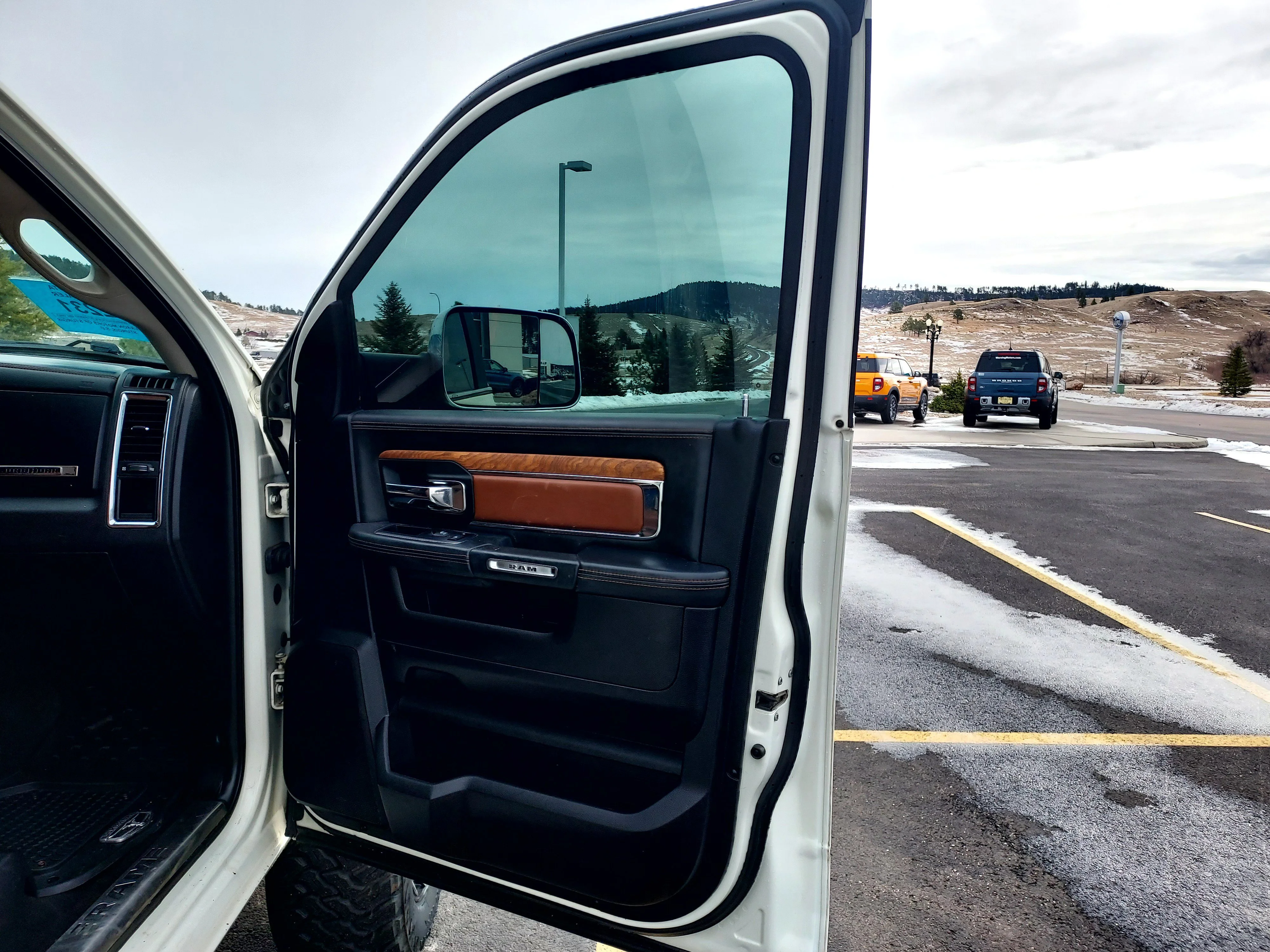 Used 2018 Pearl White Ram Longhorn image 24