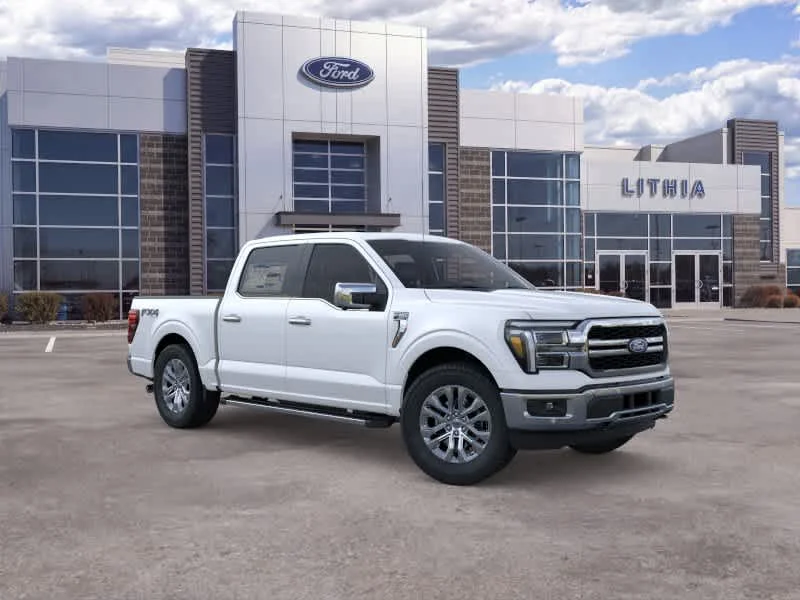 New 2026 Star White Metallic Tri-Coat Ford Lariat® image 7