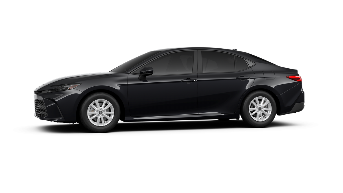 New 2026 Midnight Black Metallic Toyota LE image 3