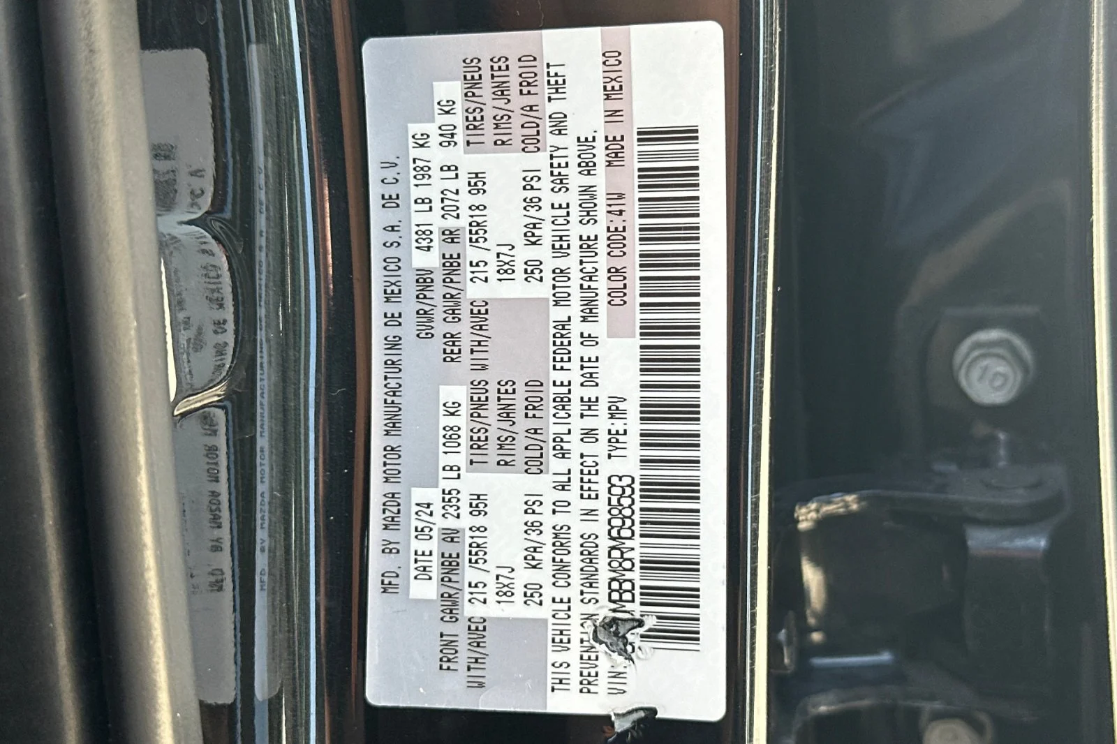 Used 2024 Jet Black Mazda 2.5 S Select Sport image 31