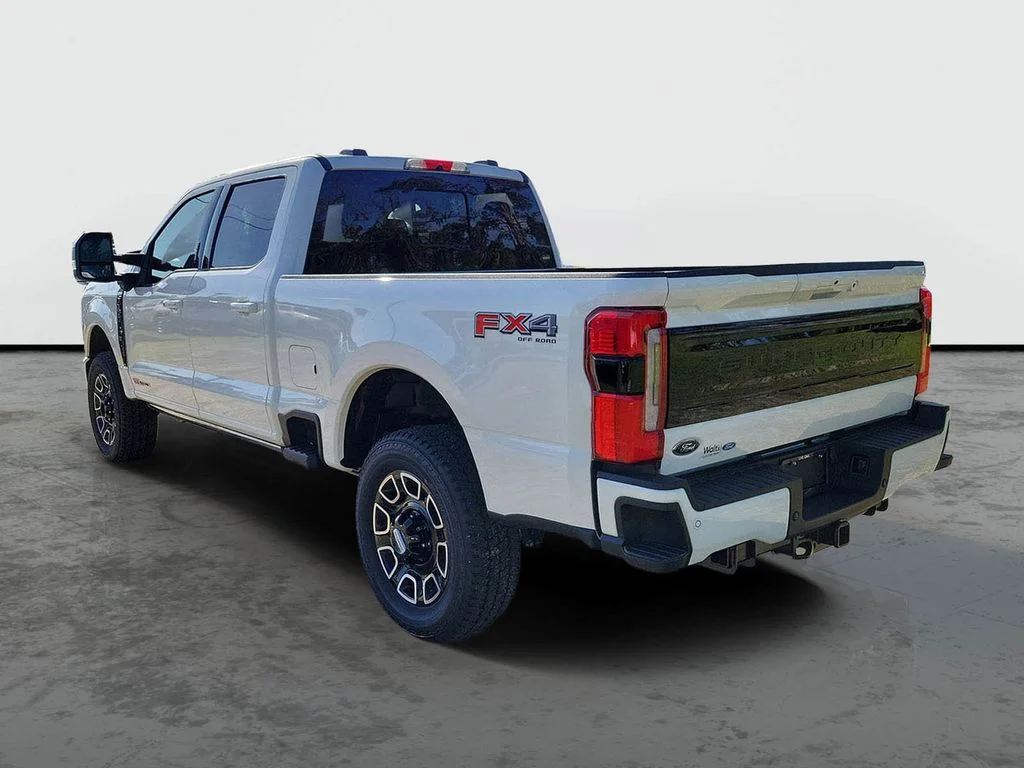 New 2026 Star White Metallic Tri-Coat Ford F-350® Platinum® image 3
