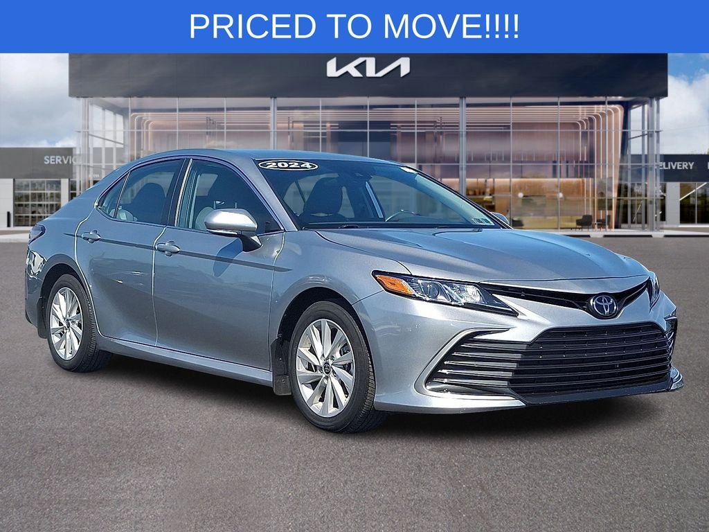 Used 2024 Silver Toyota LE image 1