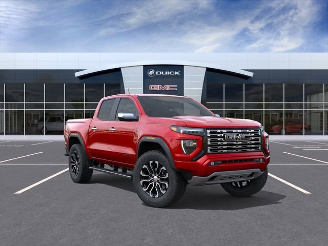 Volcanic Red Tintcoat 2026 GMC Canyon Denali Crew Cab 4WD Pickup Truck Four-Wheel Drive