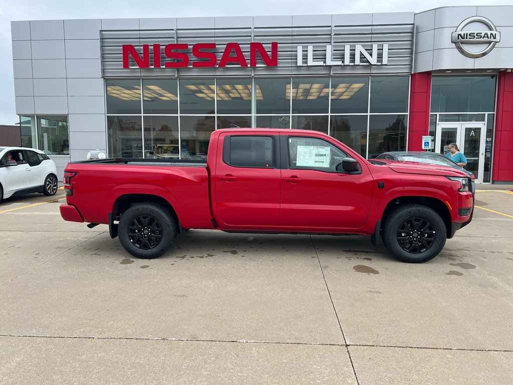 New 2026 Red Alert Nissan Crew Cab SV Long Bed image 1