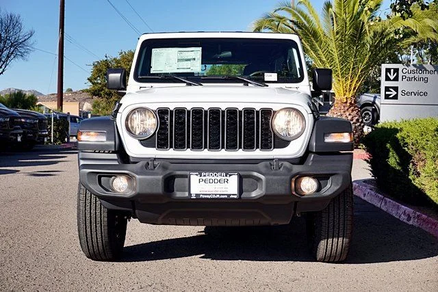 New 2026 Bright White Clear-Coat Exterior Paint Jeep Sport image 4