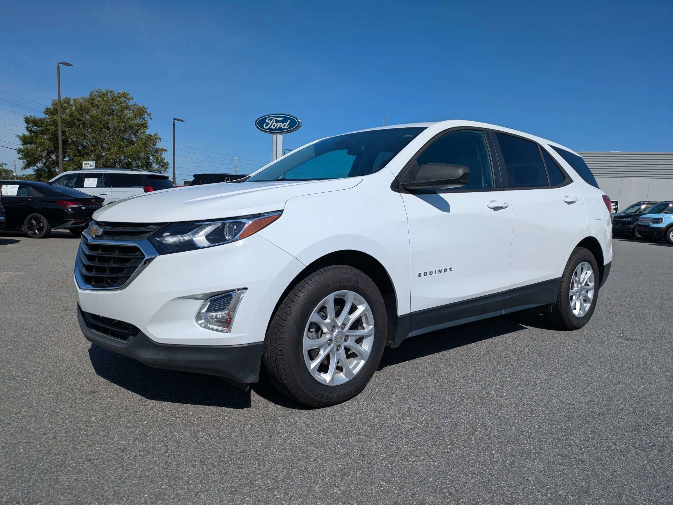 Used 2020 Chevrolet Equinox LS with VIN 3GNAXHEV1LS730930 for sale in Brunswick, GA