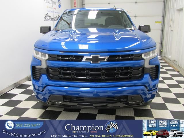 Certified Used 2022 Glacier Blue Metallic Chevrolet RST image 2