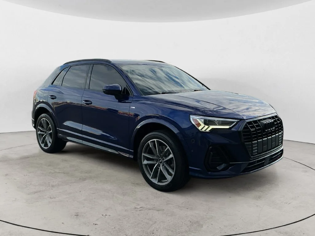 Used 2021 Blue Audi Premium Plus image 5
