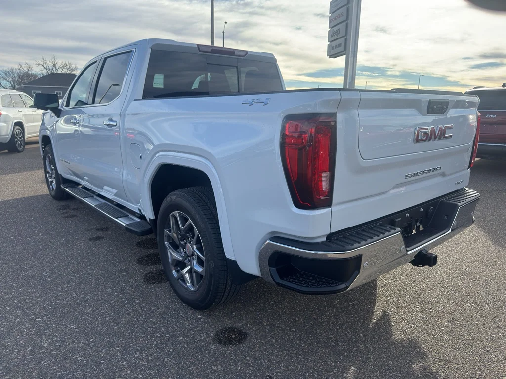 New 2026 Glacier White Tricoat GMC SLT image 8