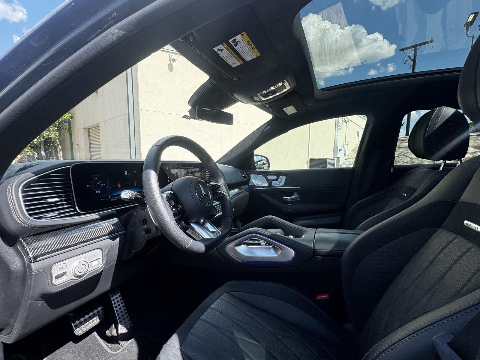 Used 2025 MANUFAKTUR Signature Silicon Grey Mercedes-Benz AMG® GLE 63 S image 13