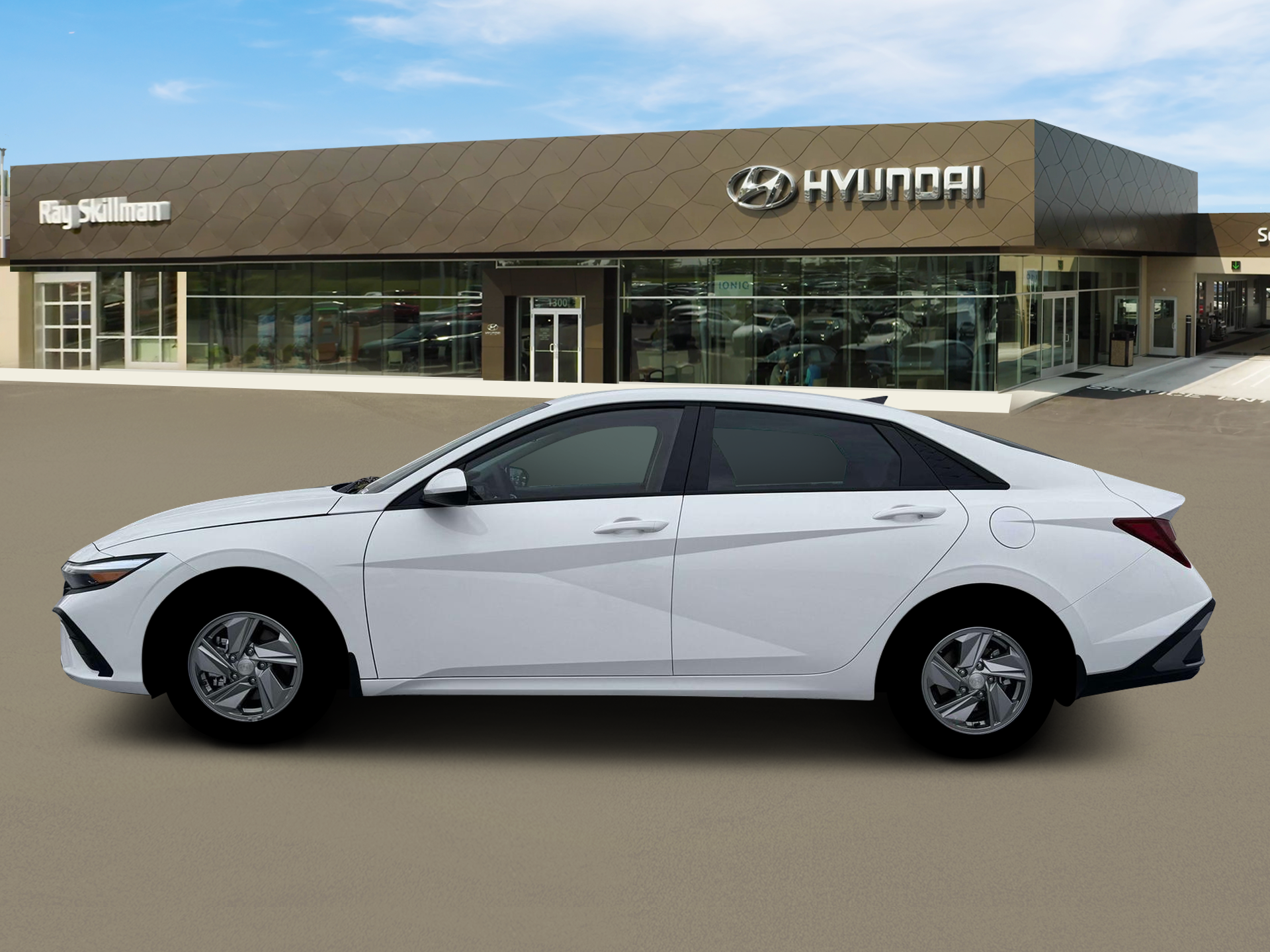 New 2026 Serenity White Hyundai SE image 4