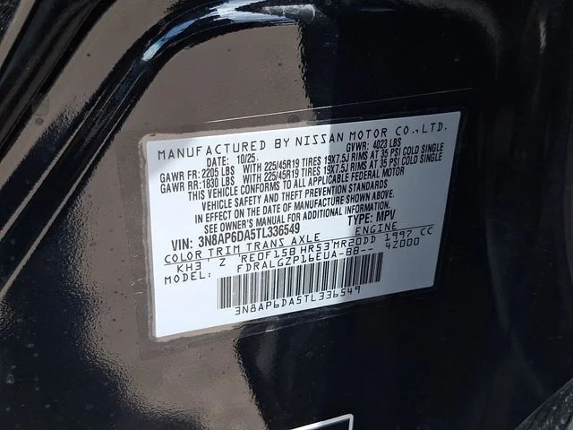 New 2026 Super Black Nissan SR image 29