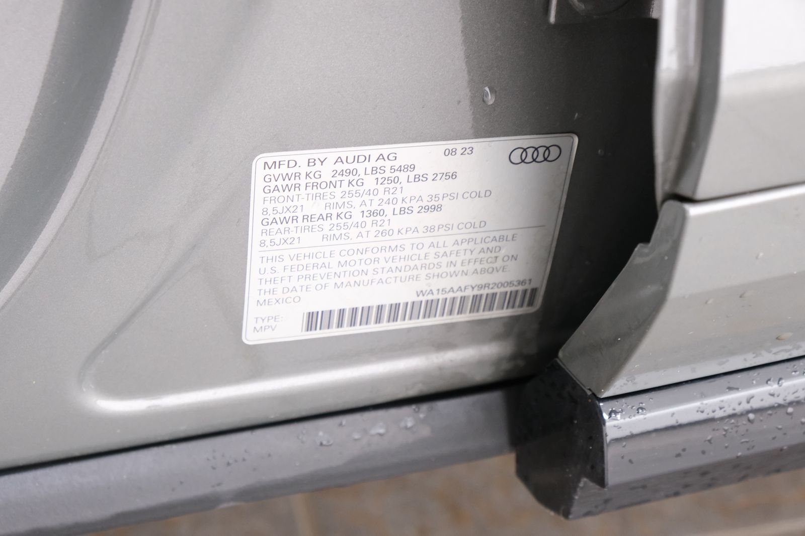 Used 2024 Chronos Gray Metallic Audi 45 S line Premium Plus image 33